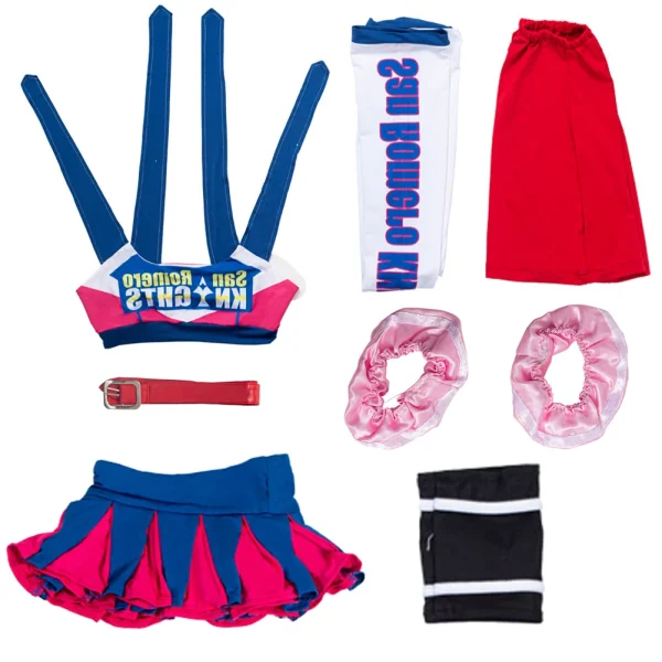 Lollipop Juliet Starling Cosplay Costume Chainsaw Anime Game Women Fantasia Outfit Ladies Halloween Party Role Play Clothing - Image 4