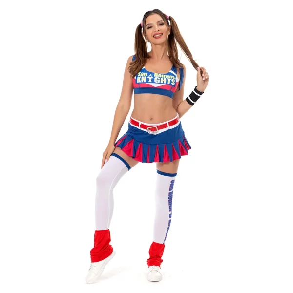 Lollipop Juliet Starling Cosplay Costume Chainsaw Anime Game Women Fantasia Outfit Ladies Halloween Party Role Play Clothing - Image 3
